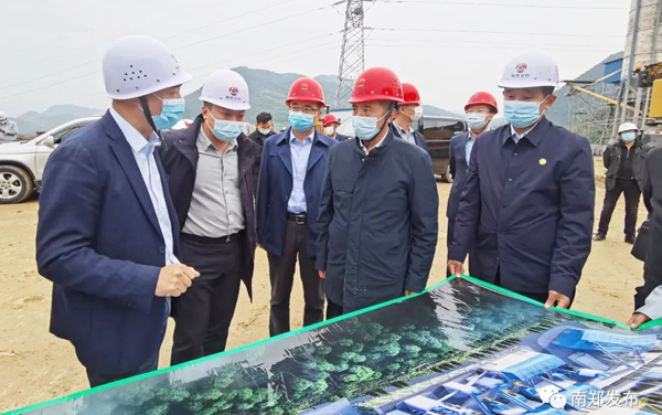 杨守奎检查调研“四个一批”重点项目建设工作