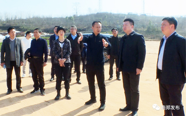 王志伟检查调研2023年汉中旅游文化节主会场筹备工作