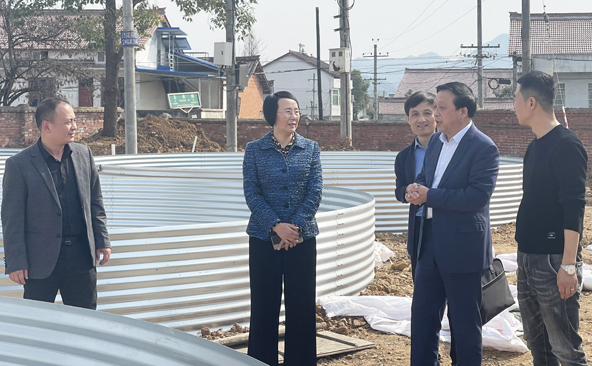 马咏梅走访调研包抓重点项目和企业