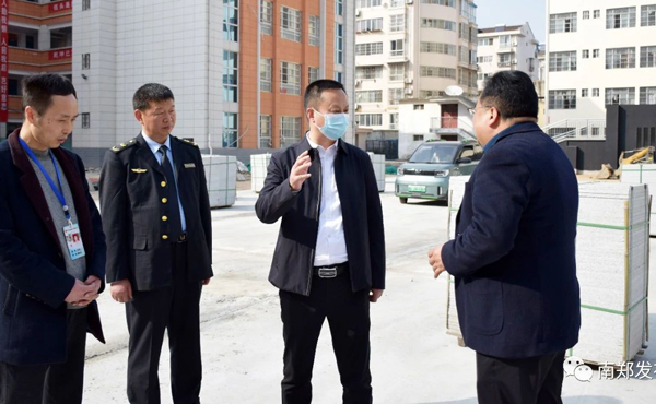 王志伟带队开展安全生产督导检查